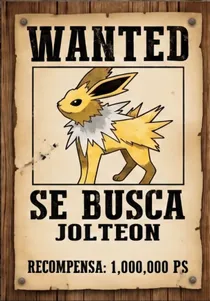 Cartel de Jolteon