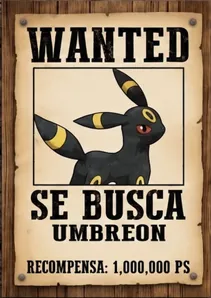 Cartel de Umbreon